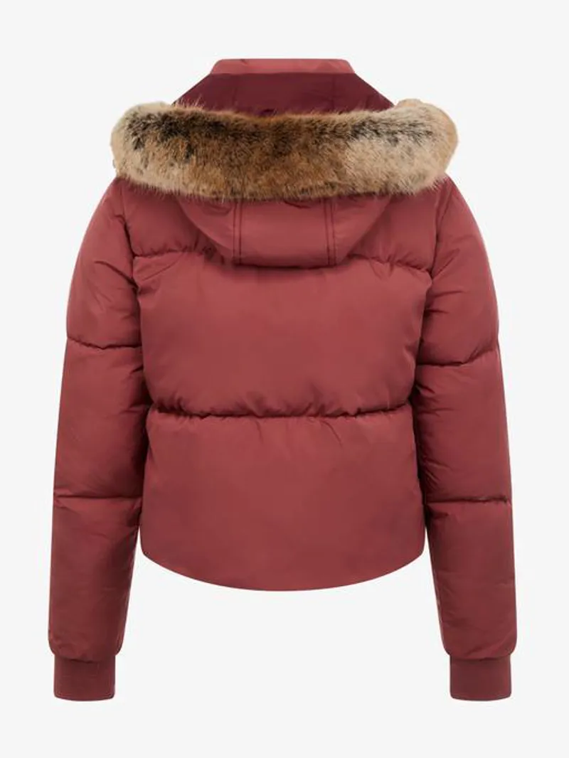 LeMieux Young Rider Gia Puffer Jacket in Orchid-1